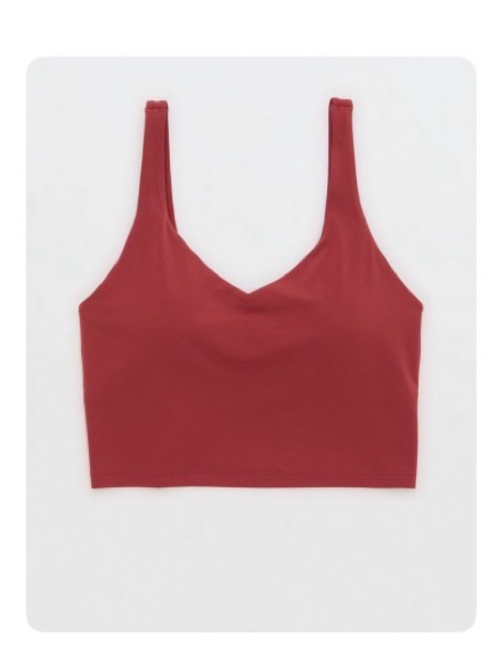 Offline by Aerie Real Me Low Key Long Line Sports Bra